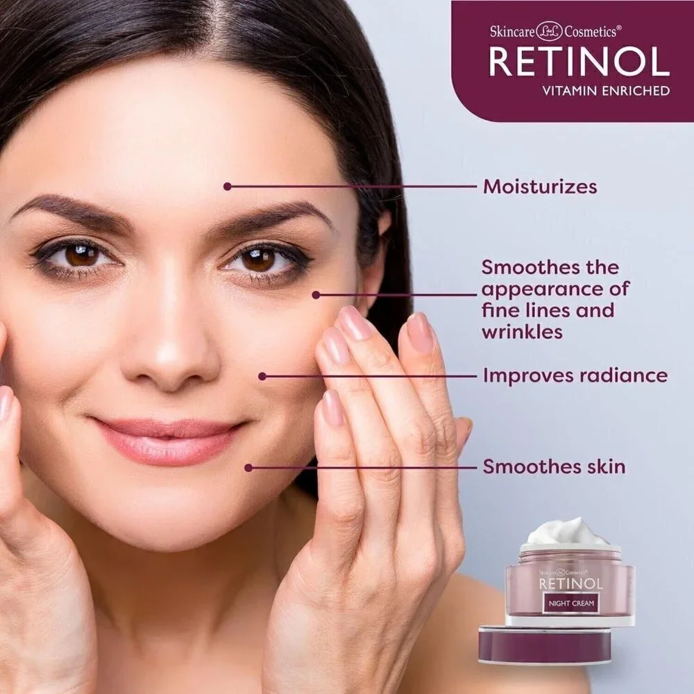 Retinol Night Cream The Original Anti-Aging Retinol For Younger Looking Skin NIB